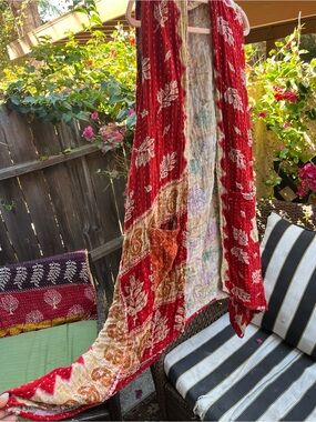 Kantha Vest - Boho and 100% Cotton